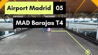 Spain Airport Madrid MAD 4K (Airport Guide, Tips, Help, Walking)