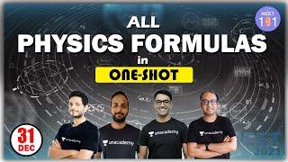 All Physics Formulas in One-Shot | NEET Physics | NEET 101 | 31st December