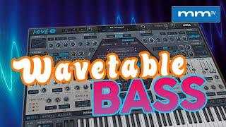 MMTV: u-he - Hive 2 Wavetable Bass | Eric Burgess