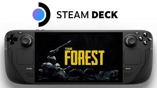 The Forest Steam Deck | SteamOS | Medium Graphics | 40Hz Vs 50Hz Vs 60Hz
