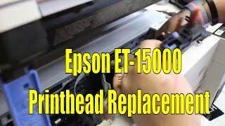 Expert Guide: Epson ET-15000 Printhead Removal and Replacement