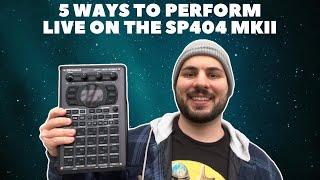 5 Ways to Perform Live Sets with the SP404 MKII//A Portable But Powerful One Piece Dawless Setup