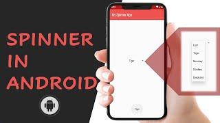 Spinner In Android | Android Studio Tutorial For Beginners