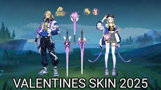 Valentine's Skin 2025 Odette & Lancelot Update | MLBB