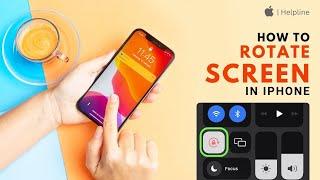 How to Rotate Screen on iPhone 2024 [Easy Steps]