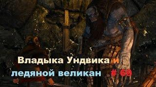 Прохождение The Witcher 3: Wild Hunt Владыка Ундвика и ледяной великан # 69