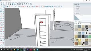 How to Create Walls, Doors, and Windows in SketchUp | 3D House Design (50x105 Plot)