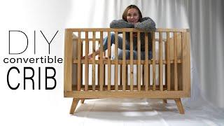 DIY Convertible Crib - Mid-Century | HW|Designs