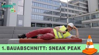 Baureporter Folge 25 - Erster Bauabschnitt: Sneak Peak | Campus TV Uni Bielefeld