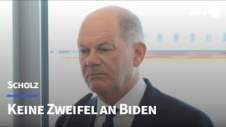 Scholz: Keine Sorgen über Bidens gesundheitliche Eignung | AFP