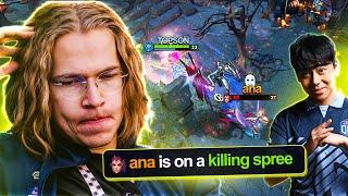 When Topson meets Ana ANTI-MAGE in RANKED 