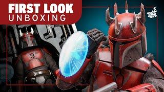 Hot Toys Mandalorian Super Commando Captain Figure Unboxing | First Look