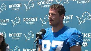 Lions tight end Sam LaPorta reflected on his All-Pro rookie season, now he wants more