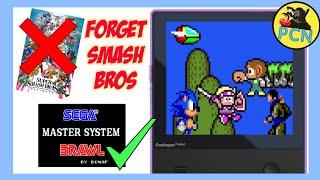 SEGA SMASH BROS GAME | SEGA Master System Brawl | Megadrive, Analogue Pocket, MiSTer FPGA, RetroArch