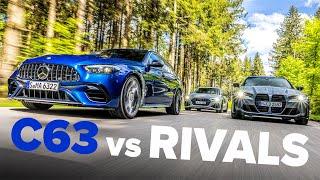 NEW Mercedes-AMG C63 S vs BMW M3 vs Audi RS4 | Why hybrid’s spoiled the AMG C63