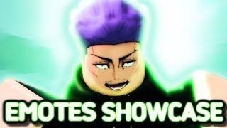 All Emotes In Curse Battlegrounds | Roblox