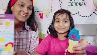 Aara and Appleberry review “The One And only Kinetic sand” Toy for kids | Aara kids TV