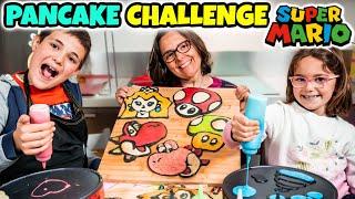 SUPER MARIO PANCAKE ART CHALLENGE con Matilde e Nicolò