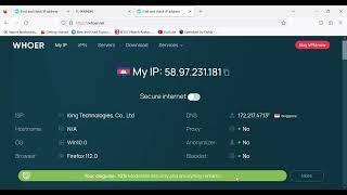 របៀប​ Fix DNS​​ ឲនៅប្រទេសកម្ពុជា​ នៅលើ​ whoer net