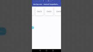 android recyclerview horizontal scroll example