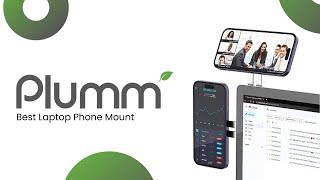 plumm | Laptop Side Mount Clip For Your Phone