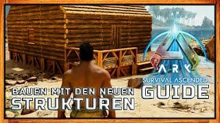 ASA Guide  Bauen mit den neuen Strukturen in ARK Survival Ascended | #Doctendo #tutorial