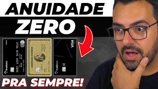 4 Cartões Bradesco com anuidade ZERO pra toda vida!