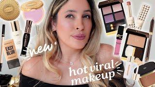 TESTING THE HOTTEST NEW FALL 2024 MAKEUP  GUCCI HIGHLIGHTERS, CHARLOTTE TILBURY, TOM FORD, YSL HAUL