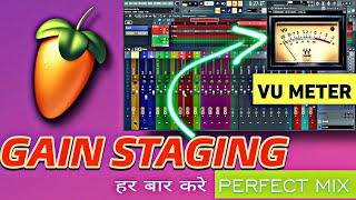 GAIN STAGING Masterclass-  (100% perfect Mix Everytime)