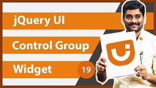 jQuery UI Control Group Widget - jQuery UI Tutorial 19