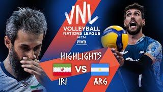 IRI vs. ARG - Highlights Week 5 | Men's VNL 2021
