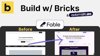 Bricks Builder: Building the Sharefable Website with my Bricks stack