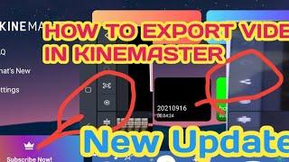 How to export or save video from Kinemaster[New Update]