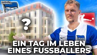 Wie wohnt ein Fußballer? 