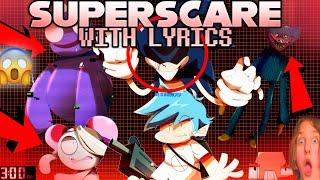 Superscare WITH LYRICS | Pibby Nightmare Evil Cover | ft @Ironik0422