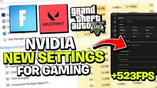 Optimize NVIDIA Control Panel Settings (New Overclock Update)