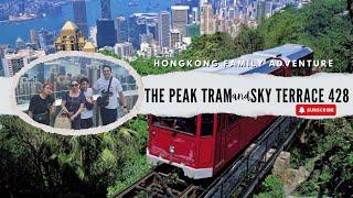 The Peak Tram and Sky Terrace 428 | Hongkong Family Adventure