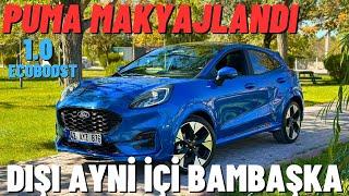 FORD PUMA Makyajlı Kasa ST Line İnceleme / 1.0 Ecoboost Motor Performansı Diye Bişey VAR!