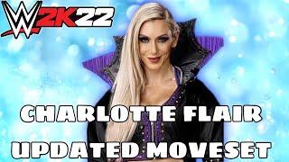 WWE 2K22 | Charlotte Flair Updated Moveset