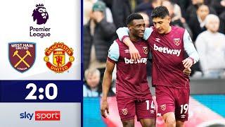 Hammers schöpfen weiter Selbsvertrauen | West Ham - Man Utd | Highlights - Premier League 23/24