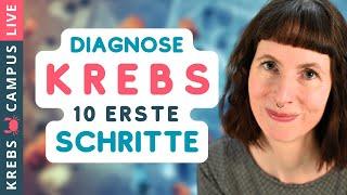 Diagnose Krebs - Was ich heute anders machen würde: 10 erste Schritte - Krebs Campus Talk #26