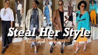 PINTEREST INSPIRED OUTFITS | Gabrielle Union Inspired Outfits, Fall Outfit Ideas | Crystal Momon