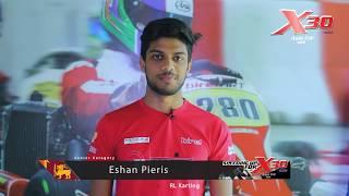 Eshan Pieris from RL Karting