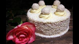 Торт Рафаэлло / Кокосовый торт / Райское наслаждение / Raffaello Coconut Cake