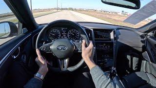 2021 INFINITI Q50 Red Sport 400 AWD - POV Test Drive