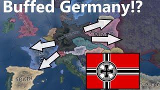 What If Germany Was Buffed And Stronger?! Hoi4 Timelapse