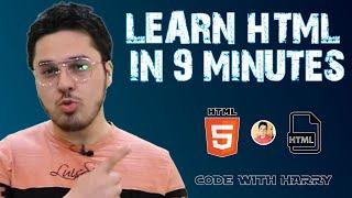 HTML in 9 Minutes (in Hindi) 