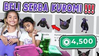 TURUTI KEMAUAN ALUNA DAN AMANDA TOPUP ROBUX BELI BAJU SERBA KUROMI!!