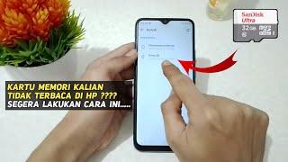 ternyata mudah ‼️ cara mengatasi kartu memori yang tidak terbaca | cara memperbaiki kartu sd rusak