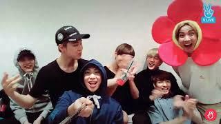 BTS (방탄소년단) Celebrating Chuseok with Armys on Vlive [ENG SUB] 2016